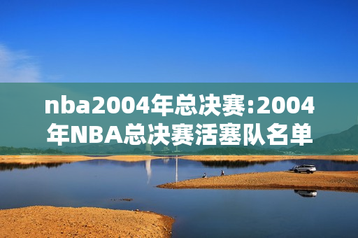 nba2004年总决赛:2004年NBA总决赛活塞队名单